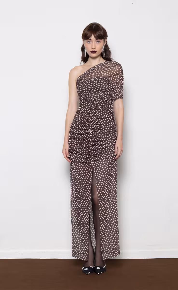 MONSOON POLKA DOT DRESS