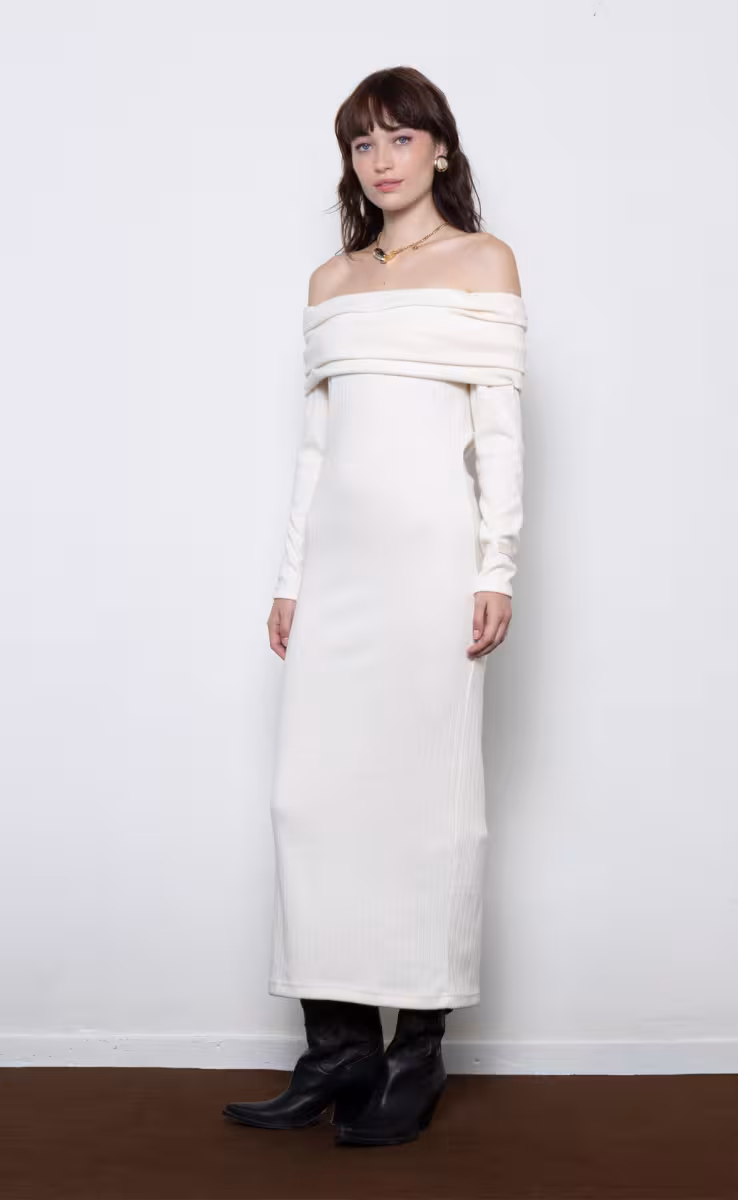 NYRA IVORY DRESS