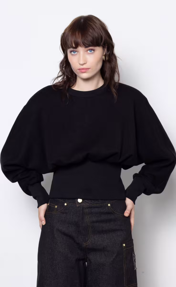 STORMIE TOP BLACK