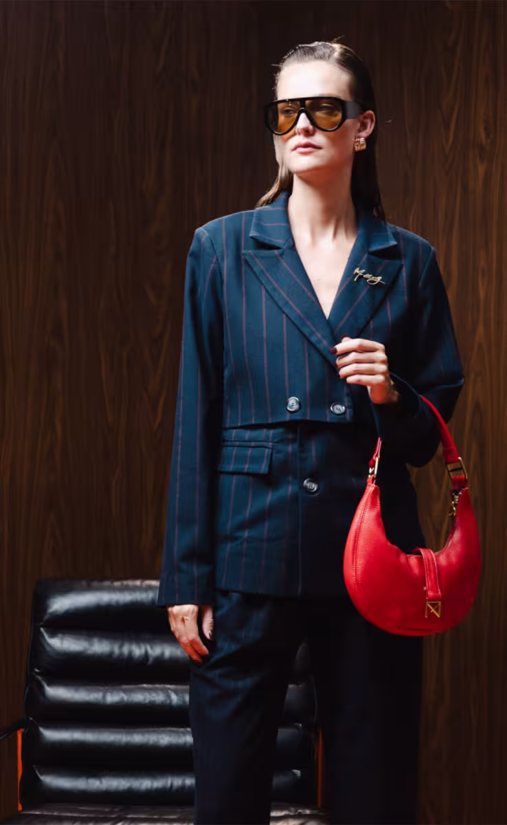 NOOR BLUE BLAZER