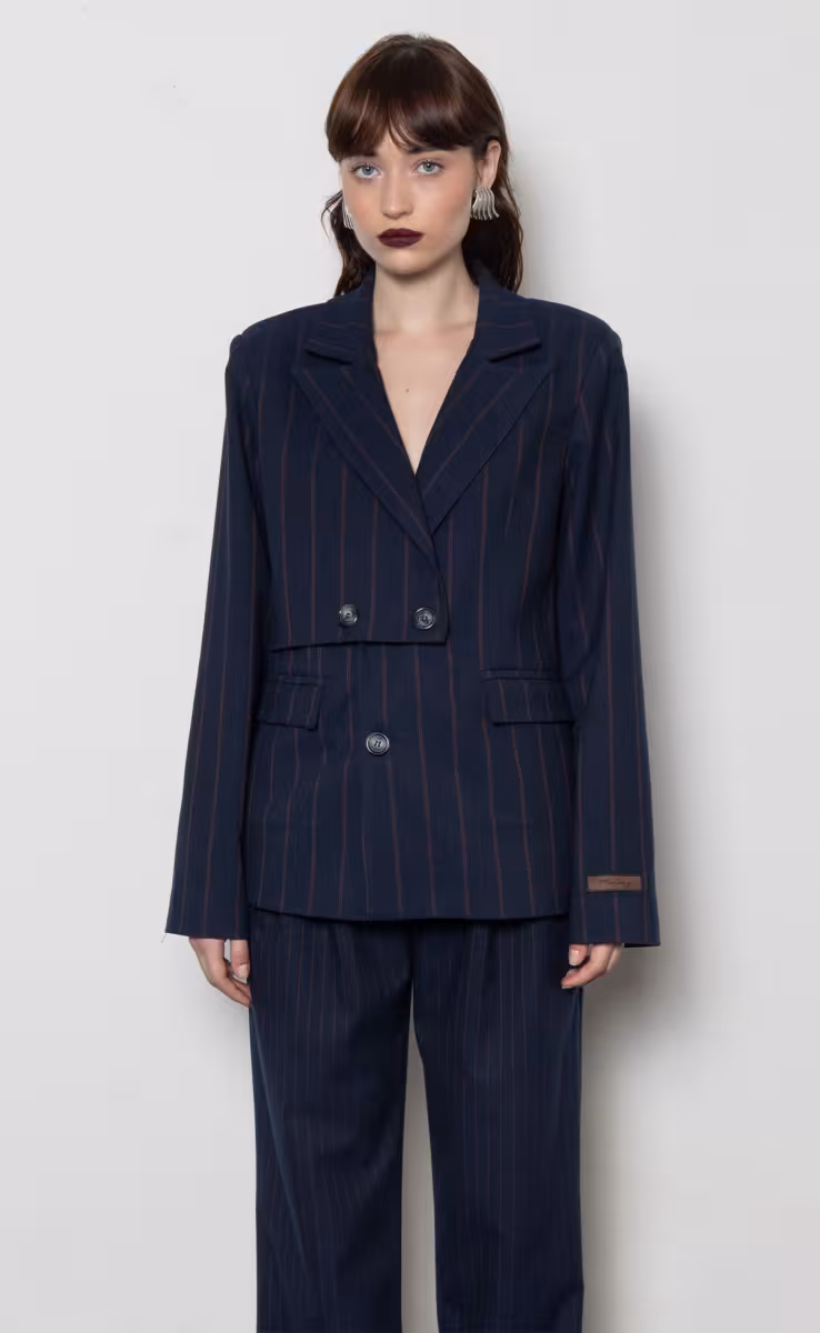 NOOR BLUE BLAZER