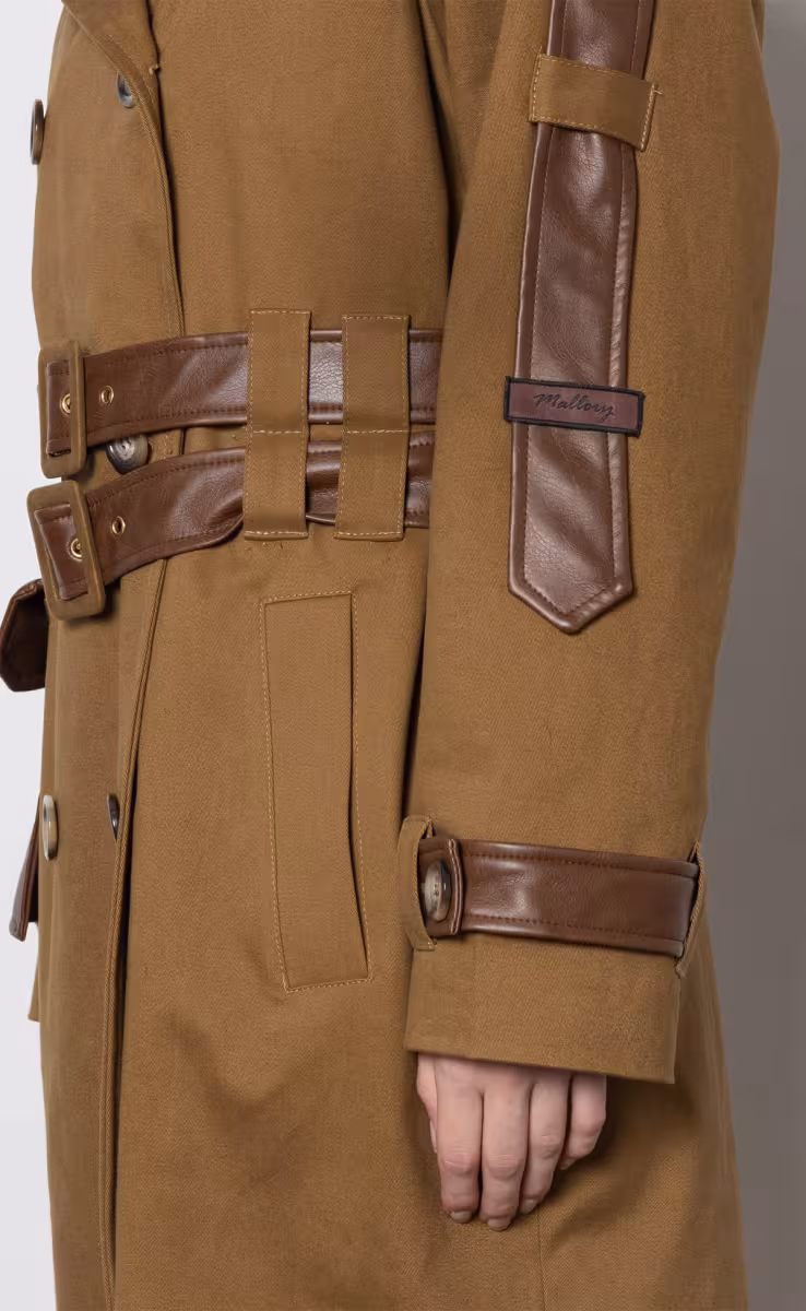 CELINE TRENCH COAT BROWN