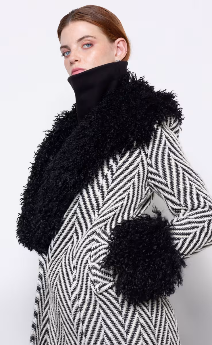 MIDNIGHT MOON BLACK COAT