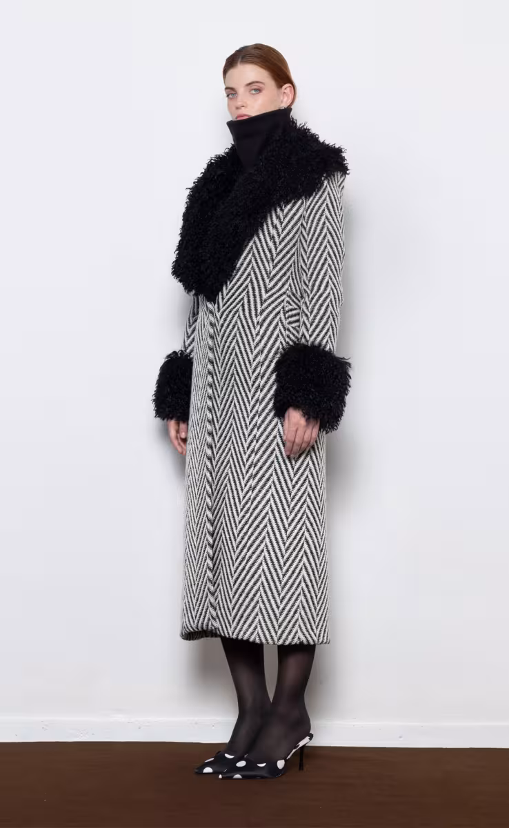 MIDNIGHT MOON BLACK COAT