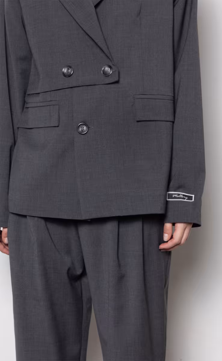 NOOR GREY BLAZER