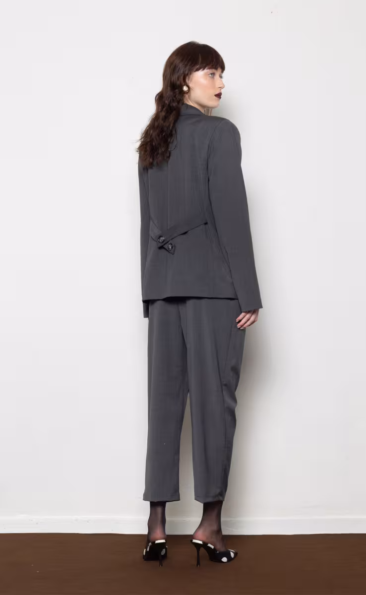 NOOR GREY BLAZER