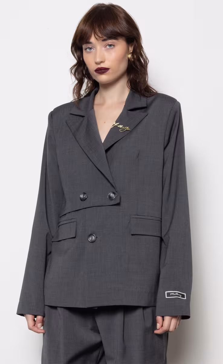 NOOR GREY BLAZER
