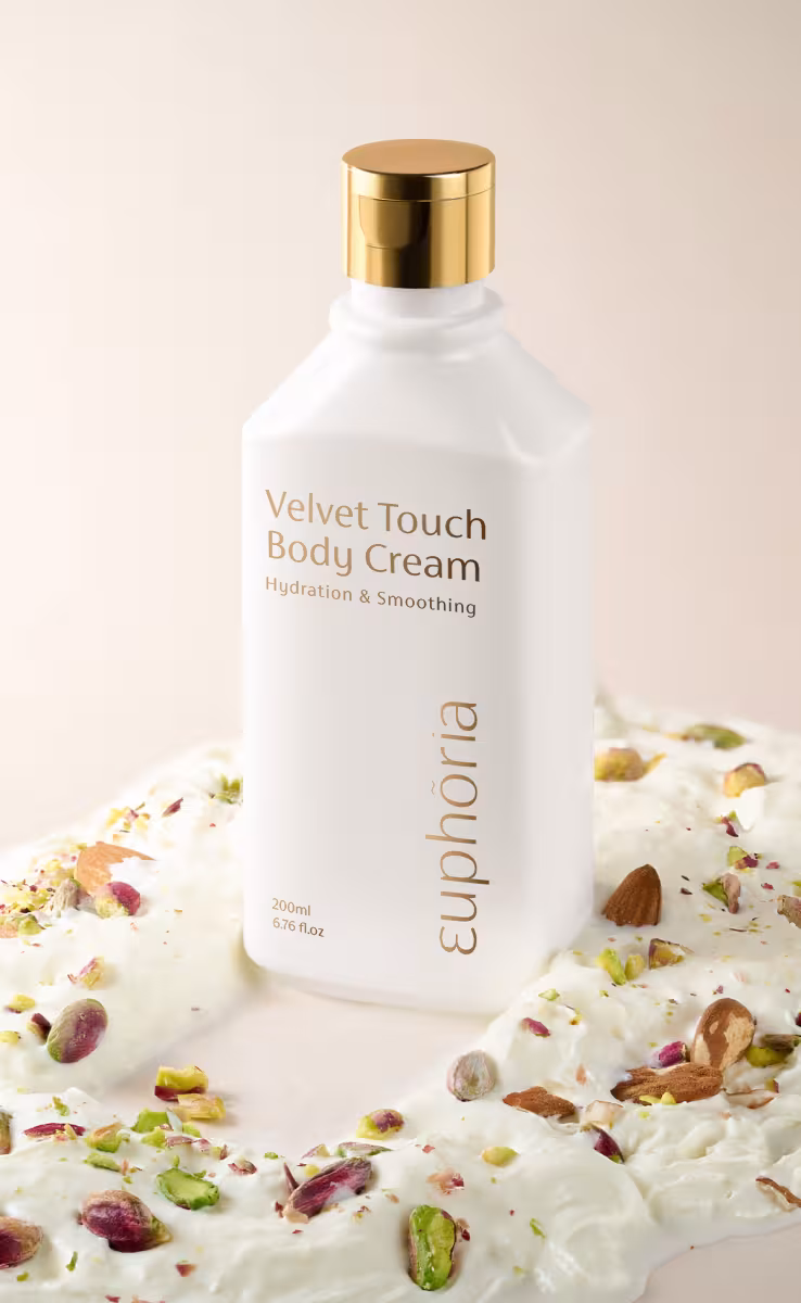 VELVET TOUCH BODY CREAM PISTACHIO & ALMOND 200ml