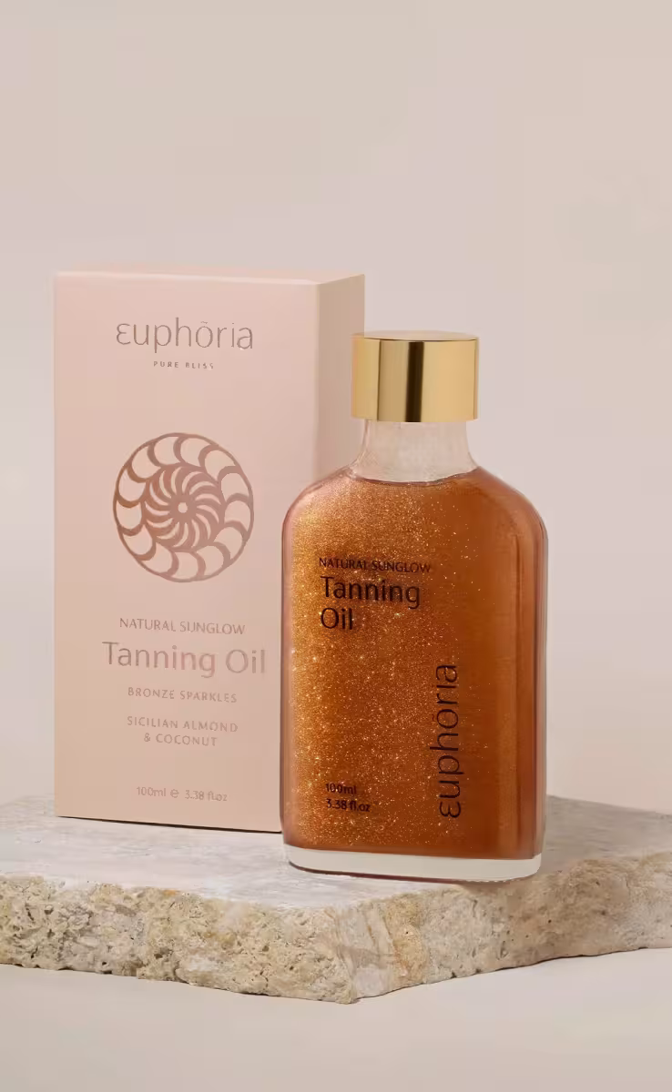 TANNING OIL BRONZE SPARKLES WITH SICILIAN ALMOND &COCNUT 100ml