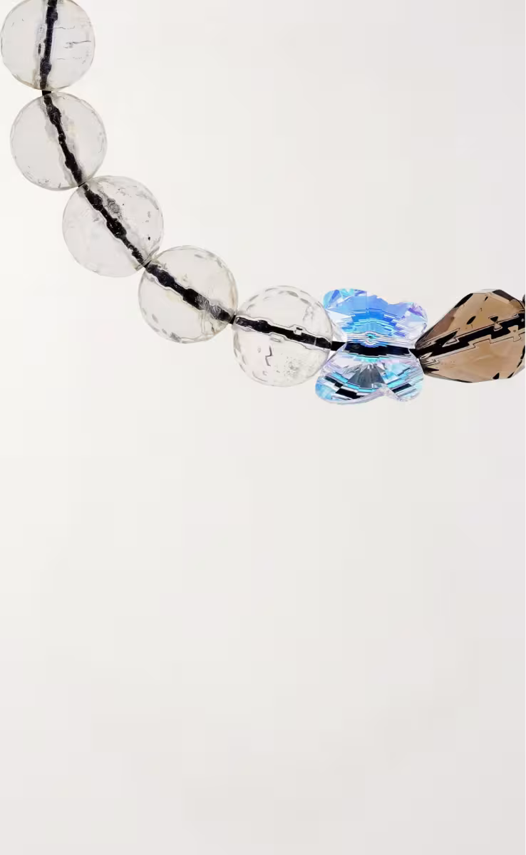 ΒΡΑΧΙΟΛΙ ΜΕ SMOKY & CLEAR QUARTZ