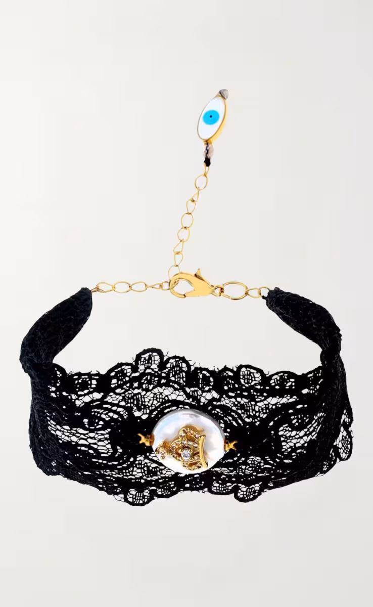 ΒΡΑΧΙΟΛΙ LACE ΜΕ ΠΕΡΛΑ