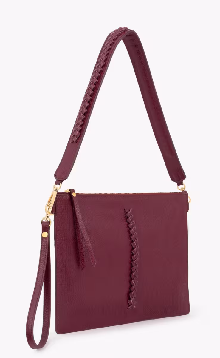 POUCH MELPO LARGE BURGUNDY