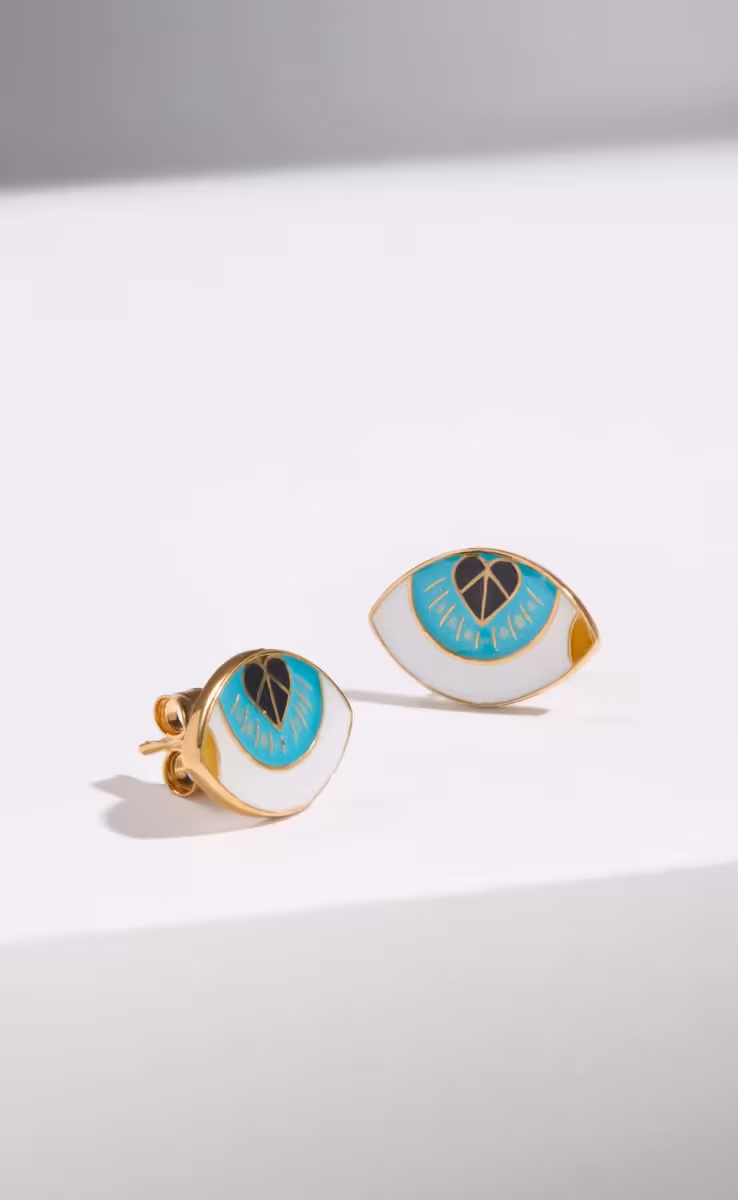 EARRINGS EYE SEA YOU TURQUOISE