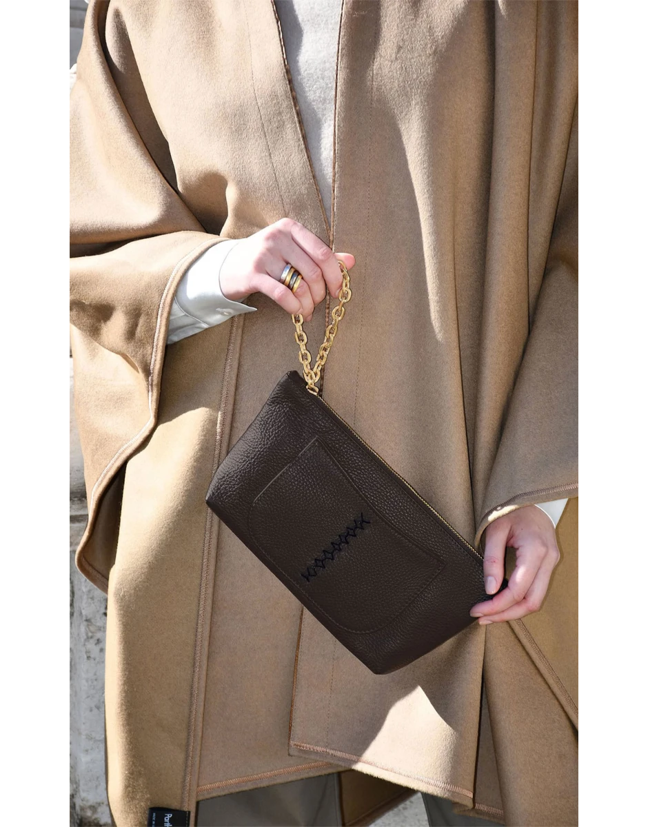 THALIA POCHETTE BROWN