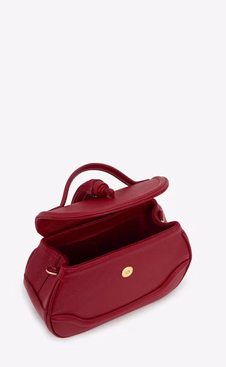 AETEA SMALL BAG LIPSTICK RED
