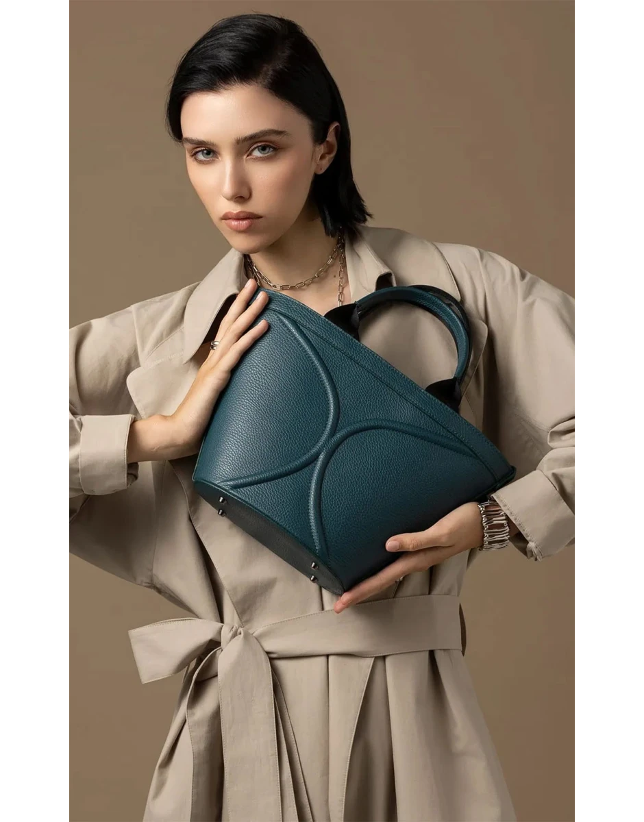 CHRYSTALLINA SMALL BAG FOREST GREEN