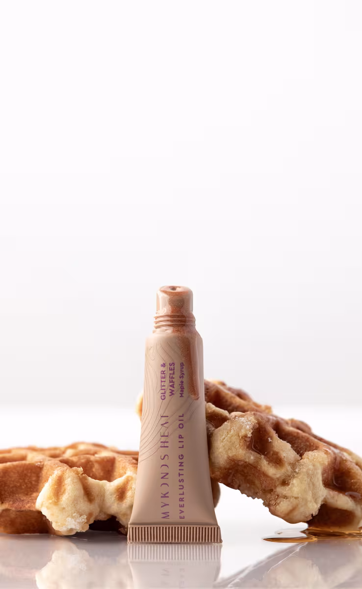 EVERLUSTING LIP OIL GLITTER & WAFFLES 10ml