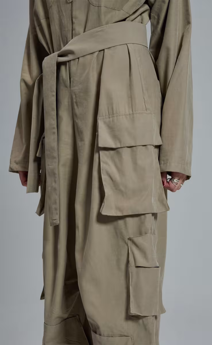 FLAVIA BEIGE OVERALL