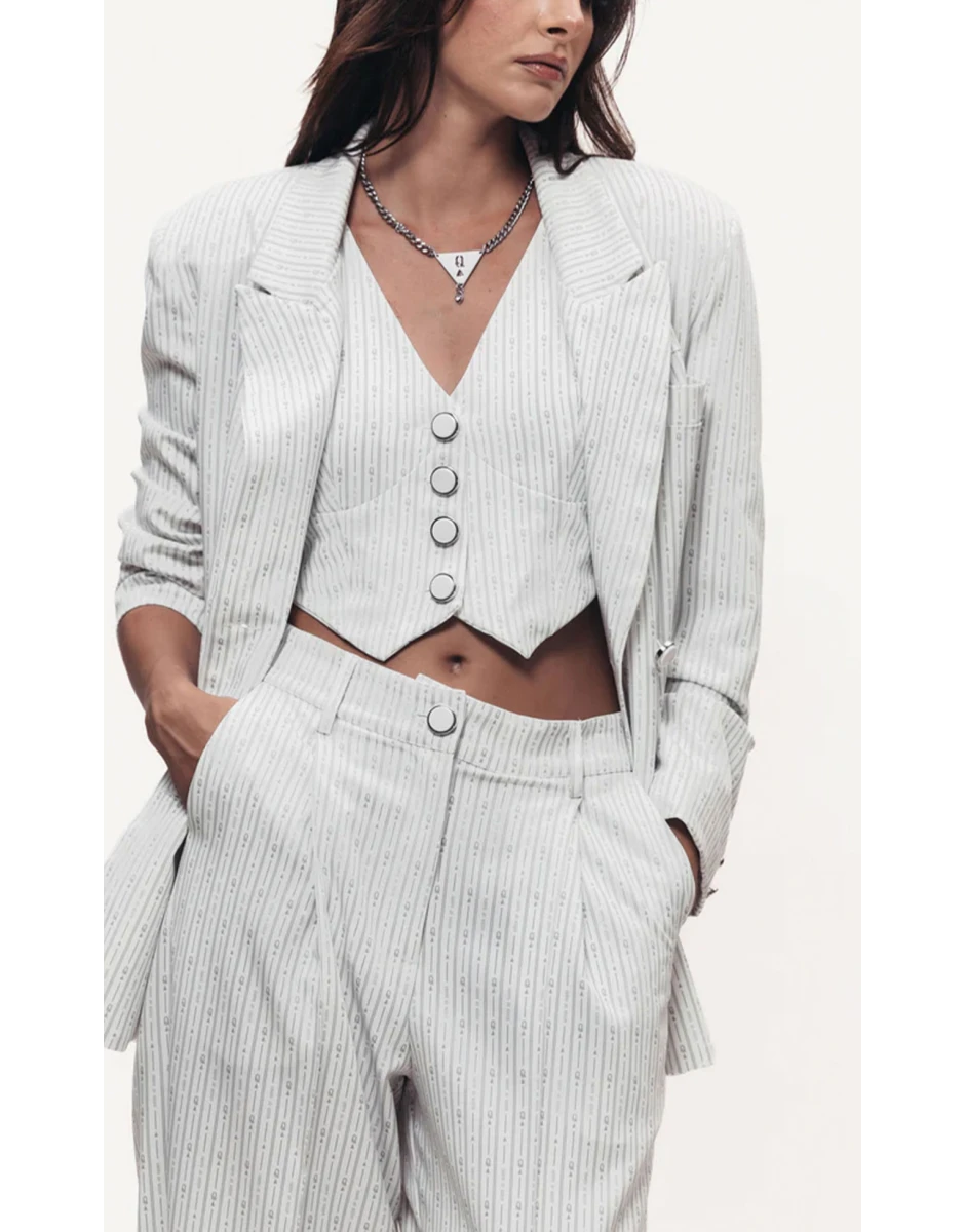 STRUCTURE No.1 PANTS WHITE