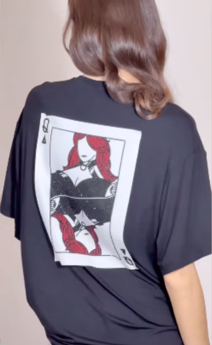 QUEEN ΠΟΥΚΑΜΙΣΟ ΜΑΥΡΟ