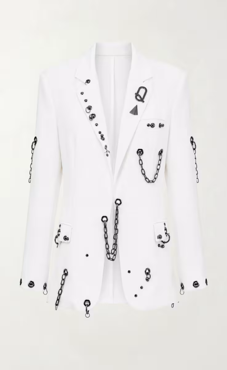 SIGNATURE BLAZER WHITE