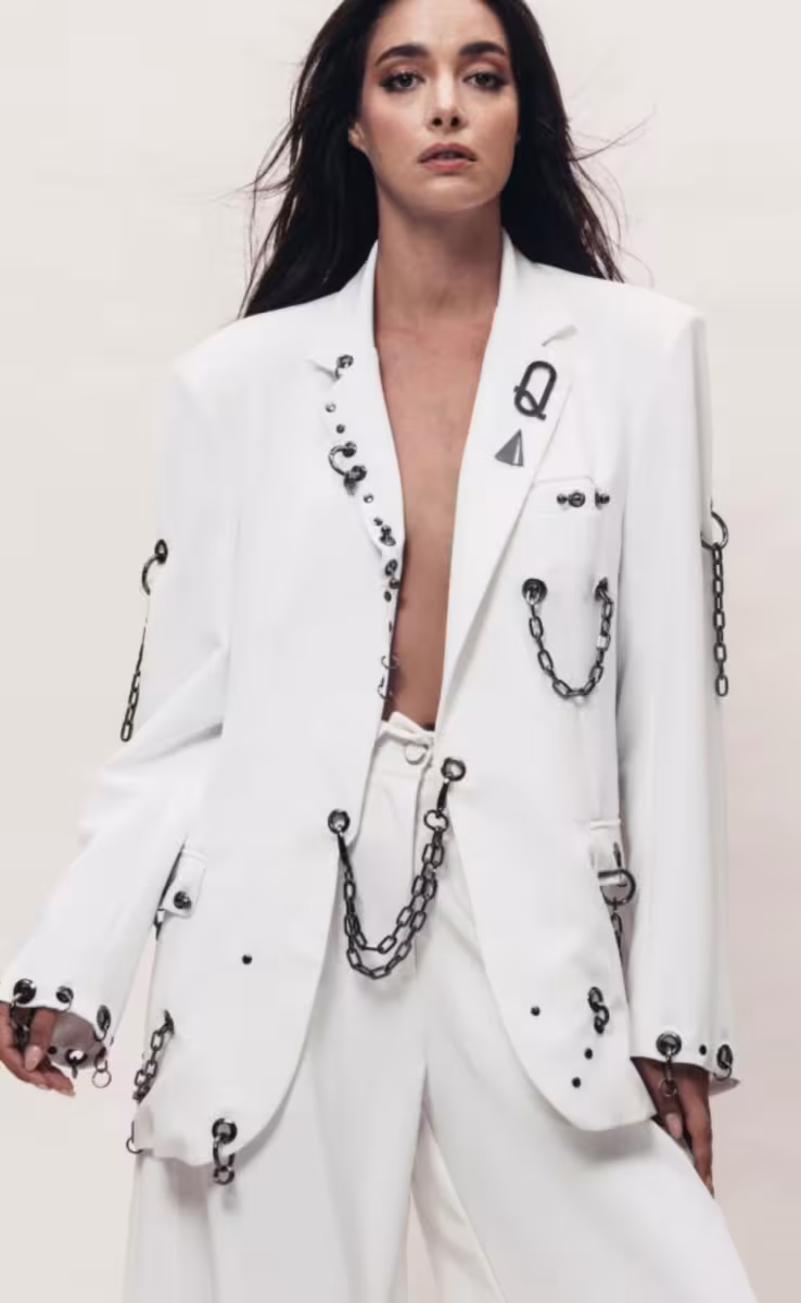 SIGNATURE BLAZER WHITE
