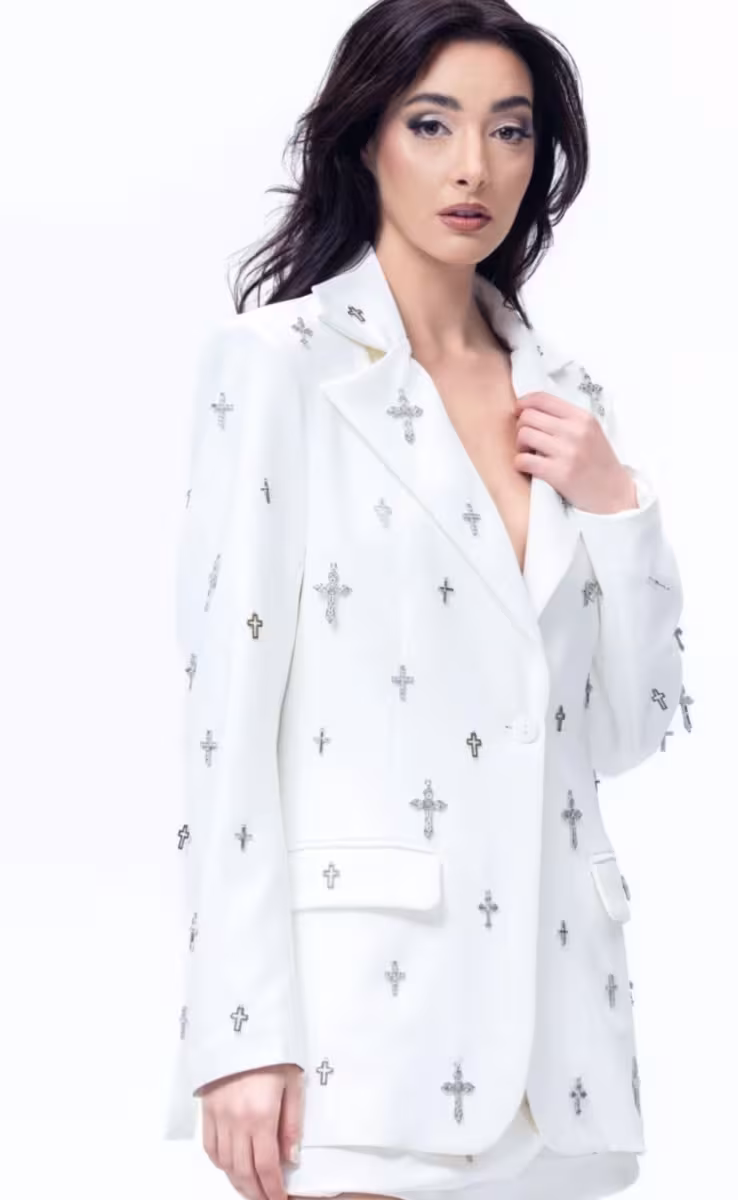 SAINT BLAZER WHITE