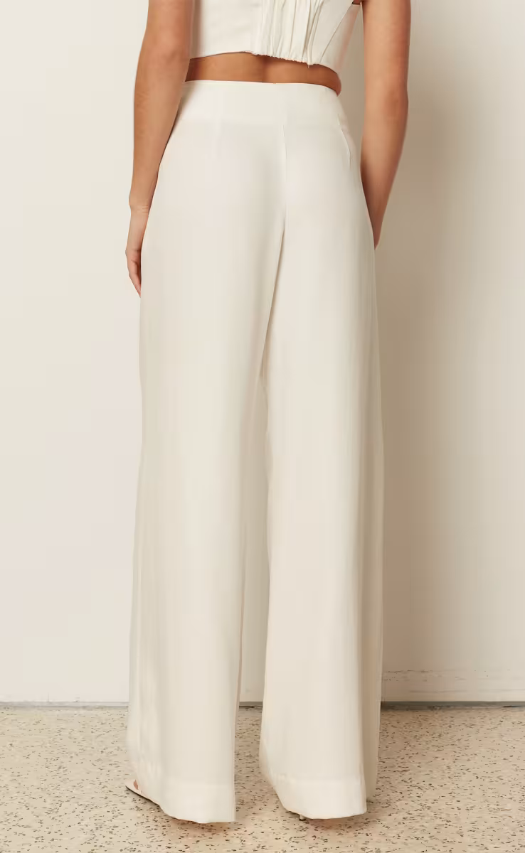 STATEMENT PANTS WHITE