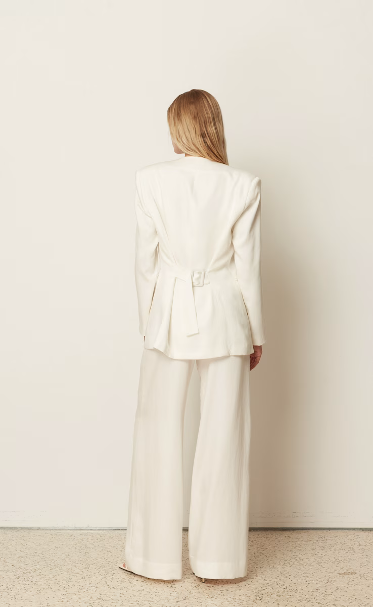 STATEMENT PANTS WHITE