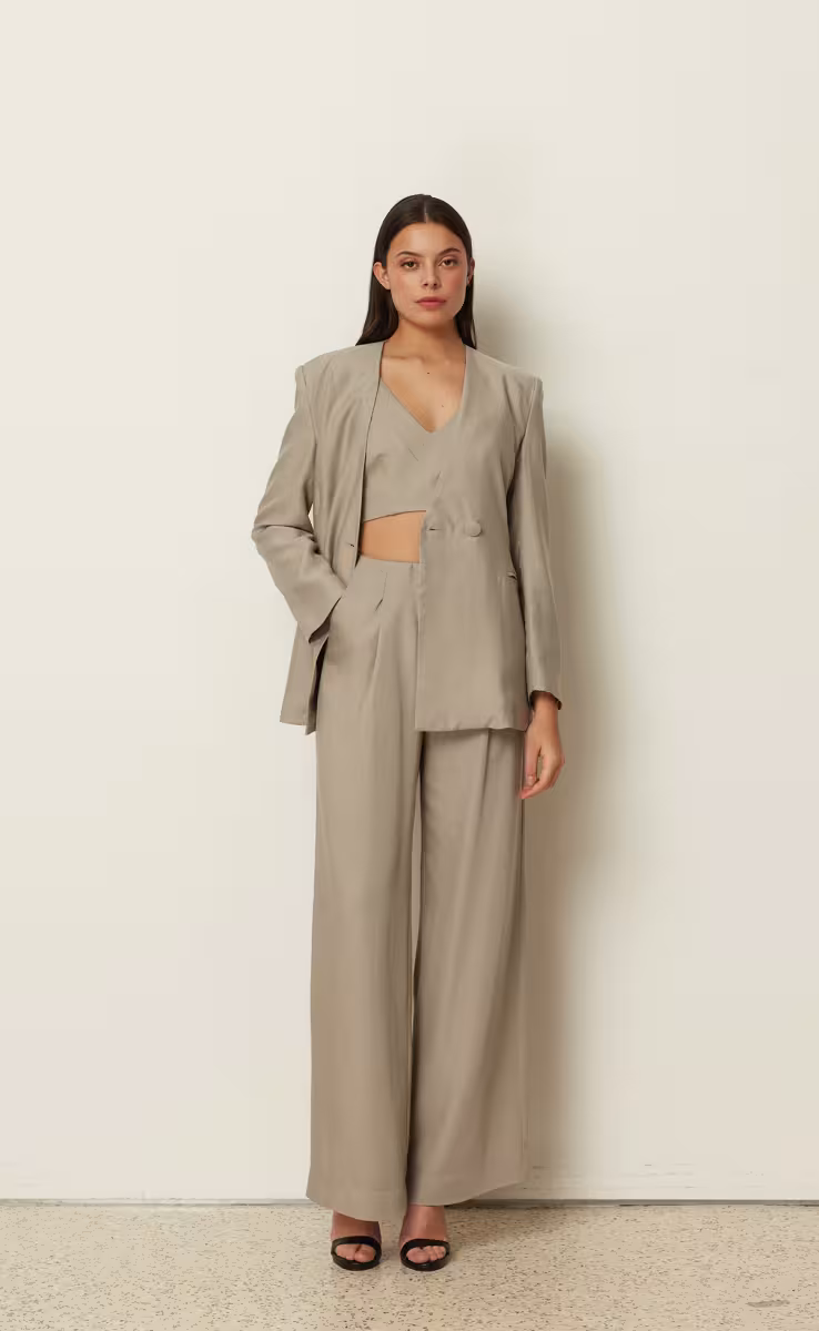 STATEMENT PANTS GREY