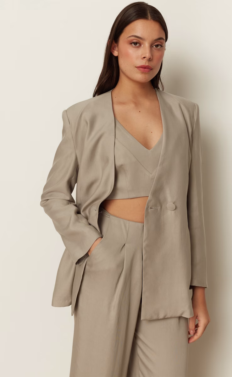 STATEMENT PANTS GREY