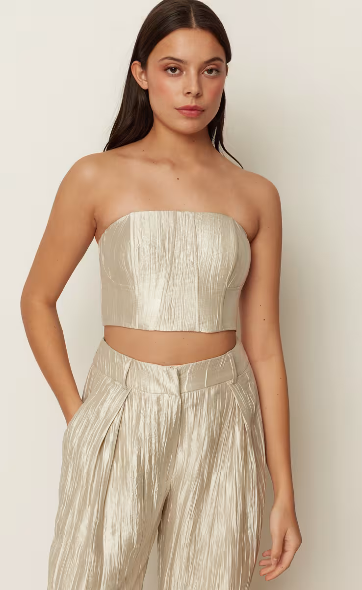 DIVOTE BUSTIER VANILLA