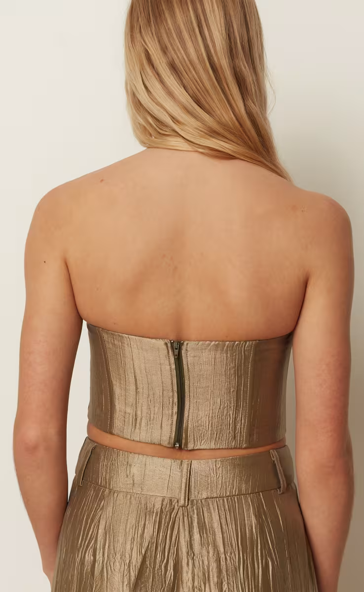 DIVOTE BUSTIER KHAKI