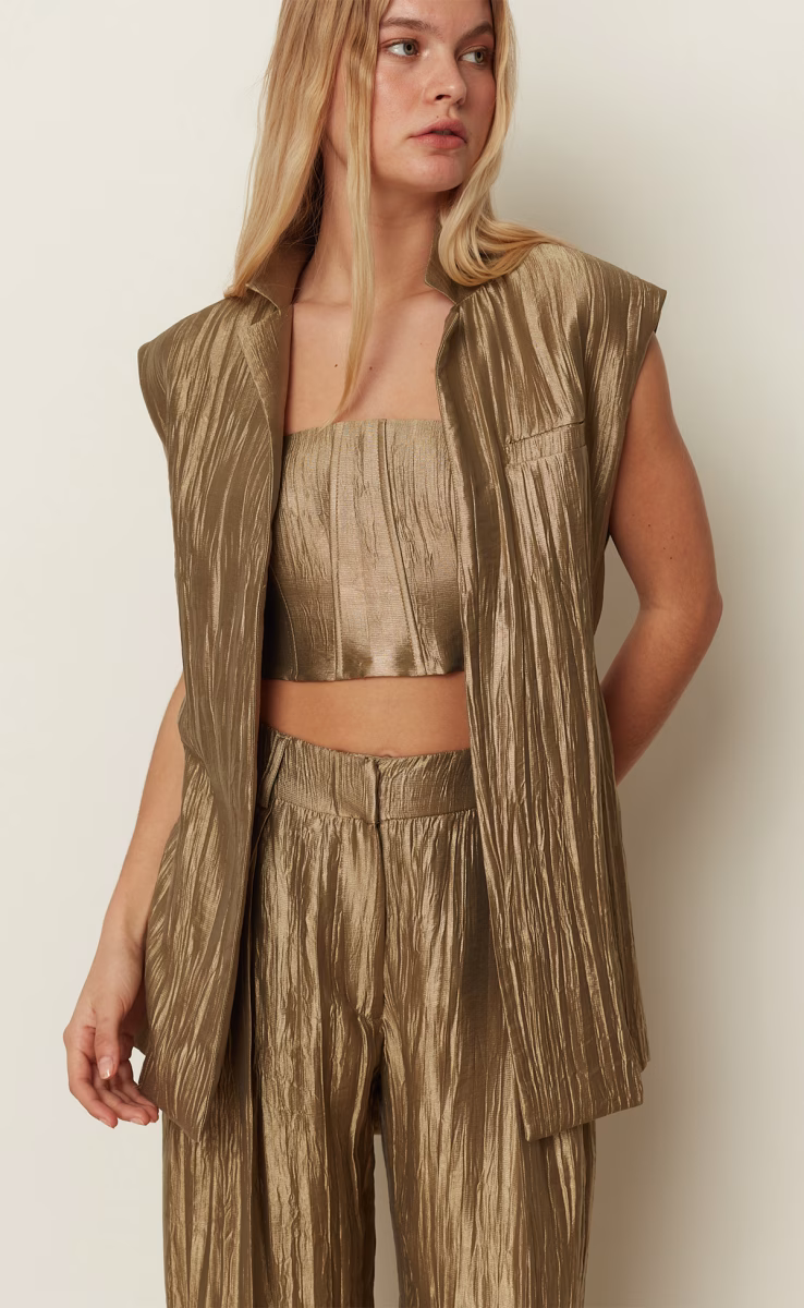 DIVOTE BUSTIER KHAKI