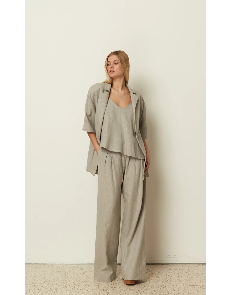 ΚΟΝΤΟΜΑΝΙΚΟ ΣΑΚΑΚΙ EARTHY BLAZER GREY