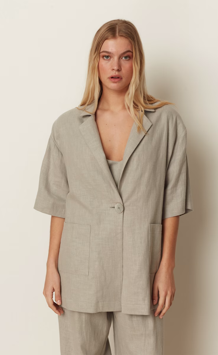 ΚΟΝΤΟΜΑΝΙΚΟ ΣΑΚΑΚΙ EARTHY BLAZER GREY