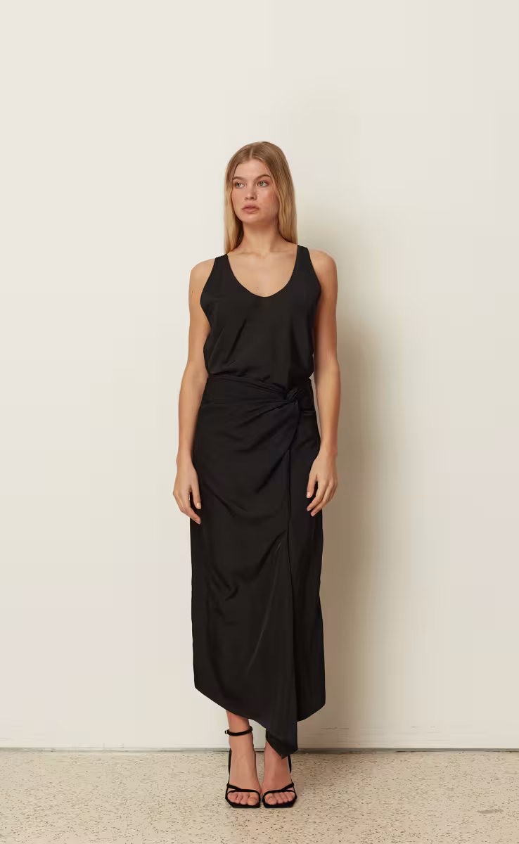 TWISTED TOP BLACK O/S
