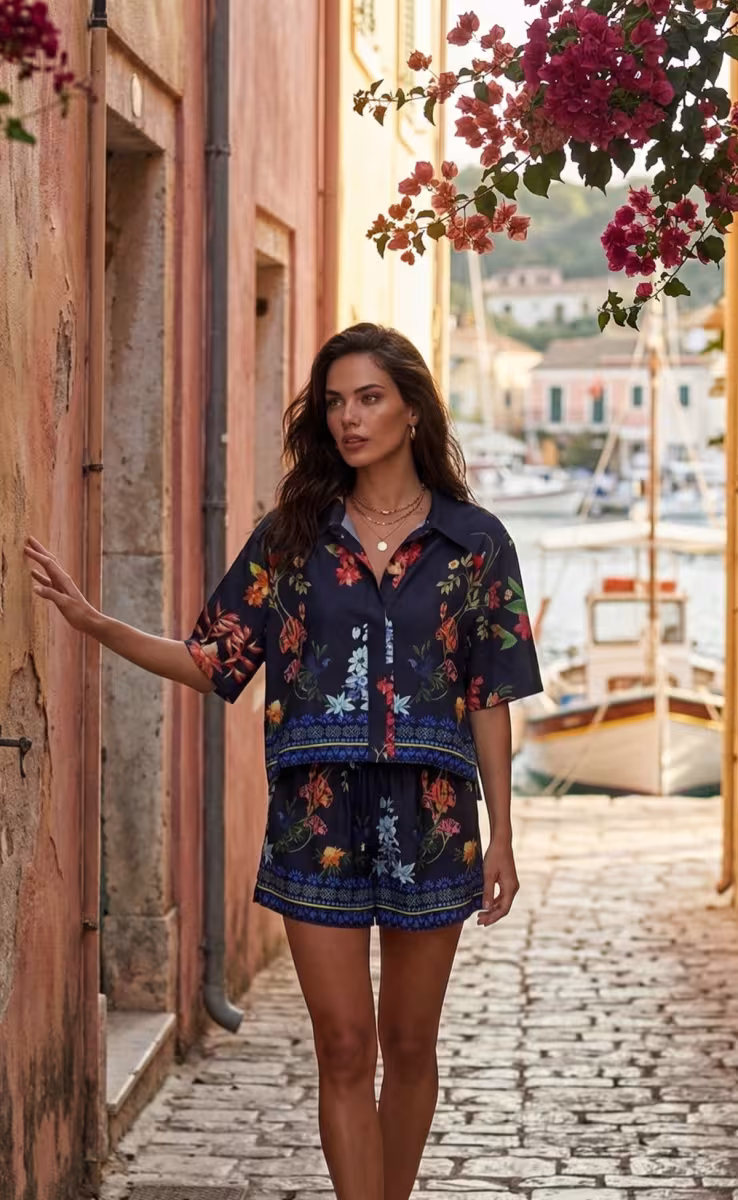 ΣΟΡΤΣ EULALIA ELASTIC BLUE BIRDS