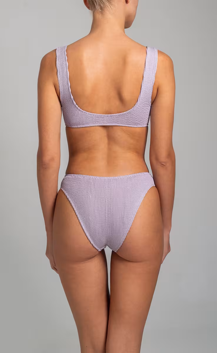 ALI BIKINI METALLIC RED