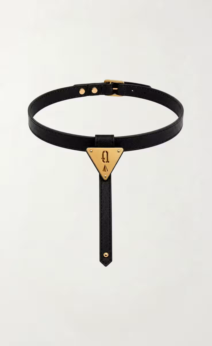Q CHOKER BLACK