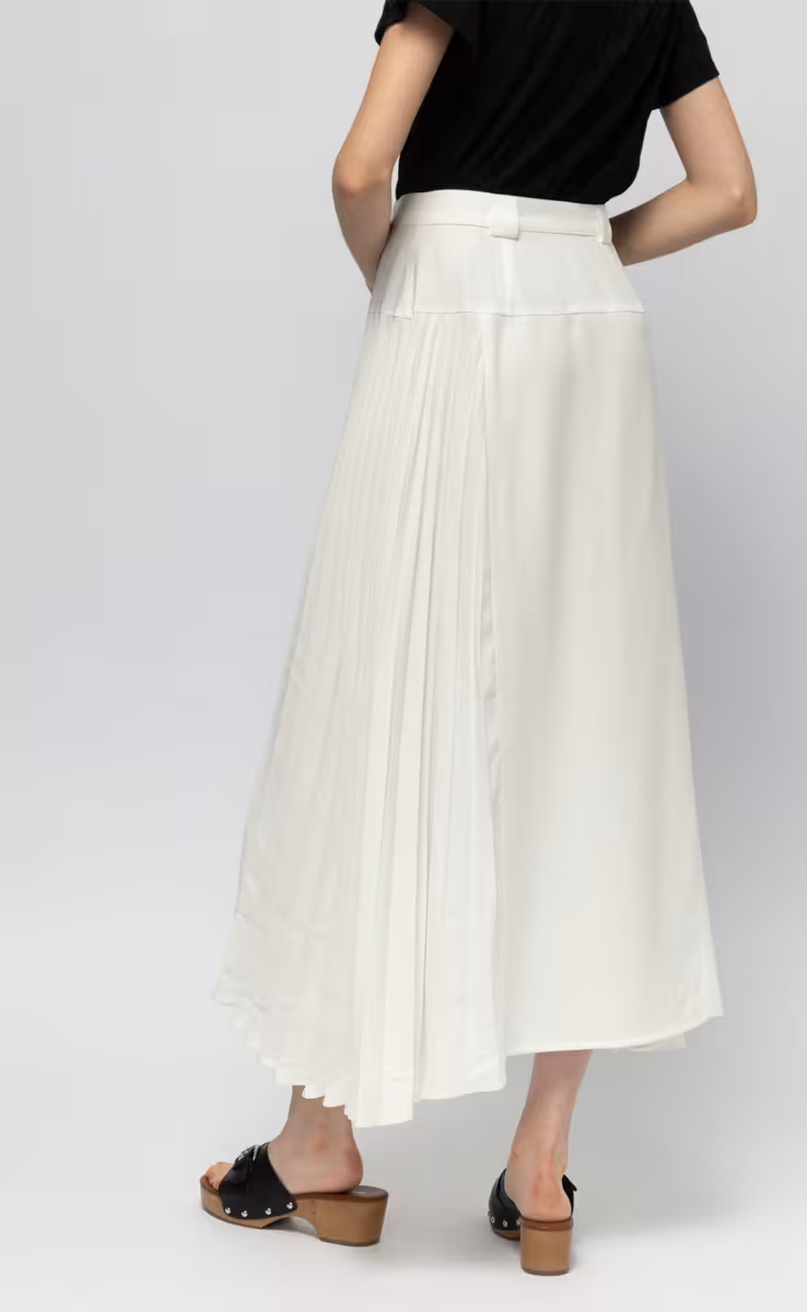 MIMOSA STRIPES SKIRT WHITE