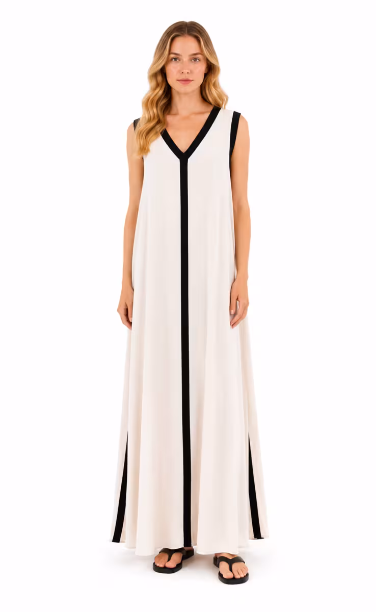 DRESS VANILLA BLACK
