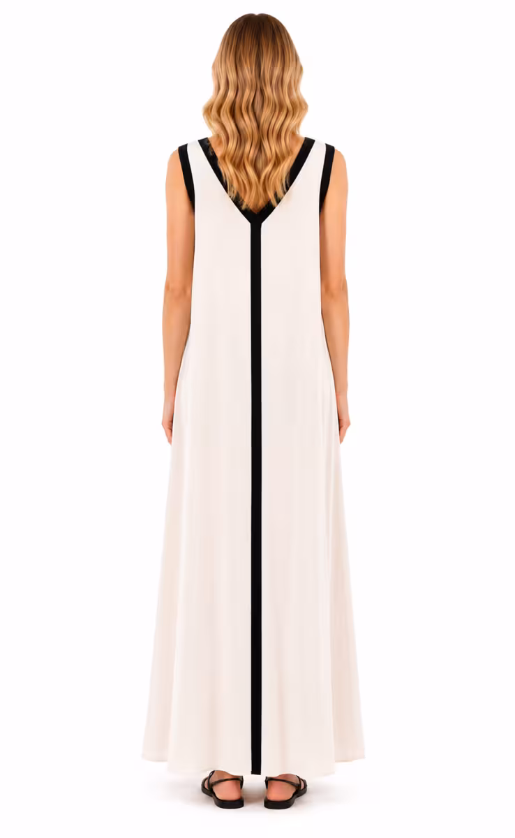 DRESS VANILLA BLACK