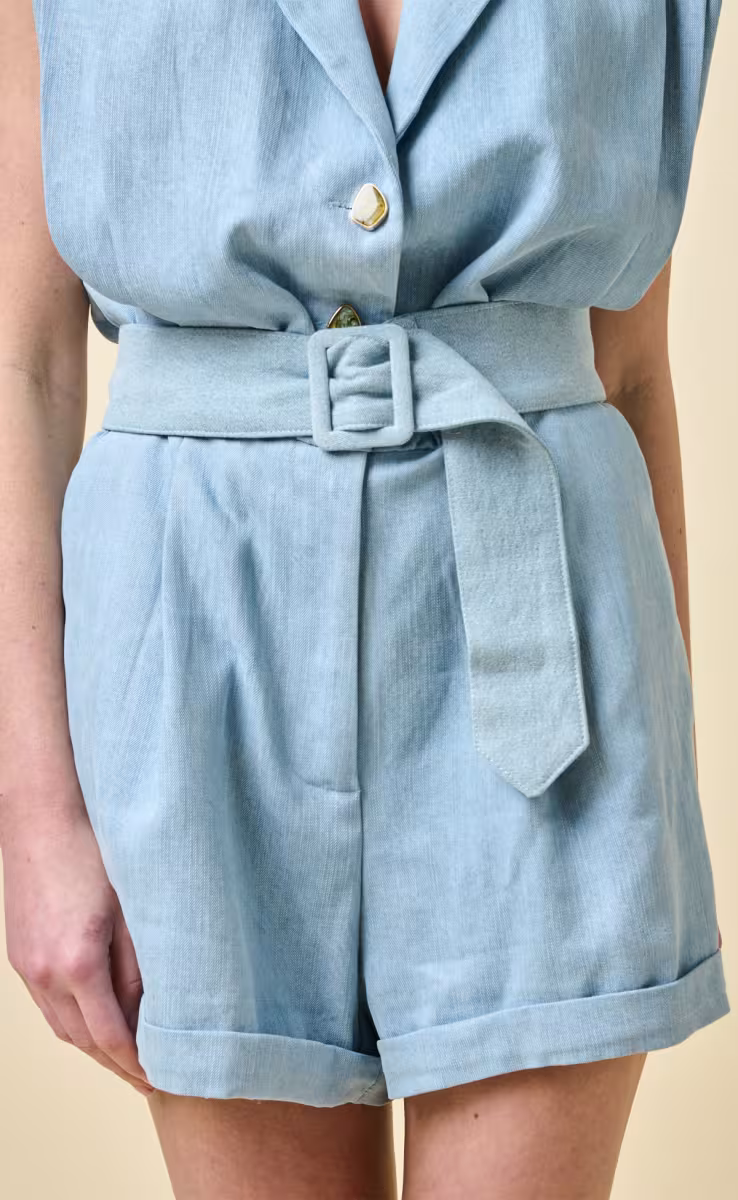 DENIM OVERALL