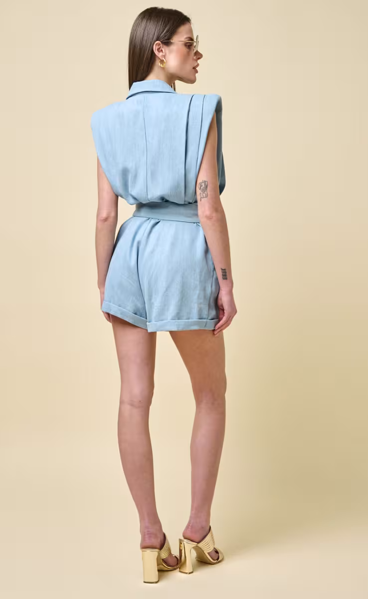 DENIM OVERALL