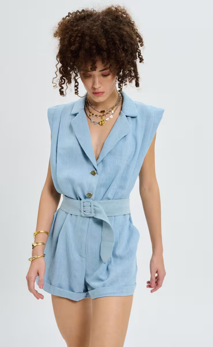 DENIM OVERALL