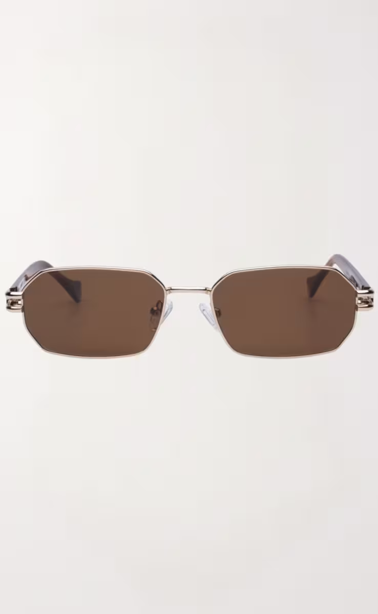 SUNGLASSES HUNTER SUN GOLD BROWN