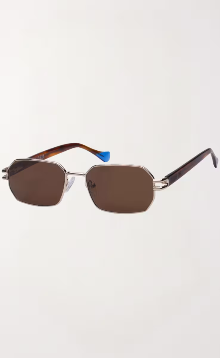SUNGLASSES HUNTER SUN GOLD BROWN