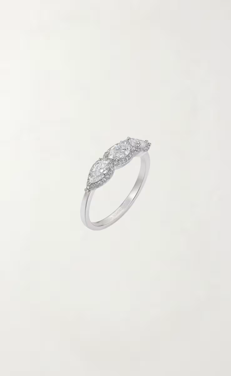 PAVE RING SILVER