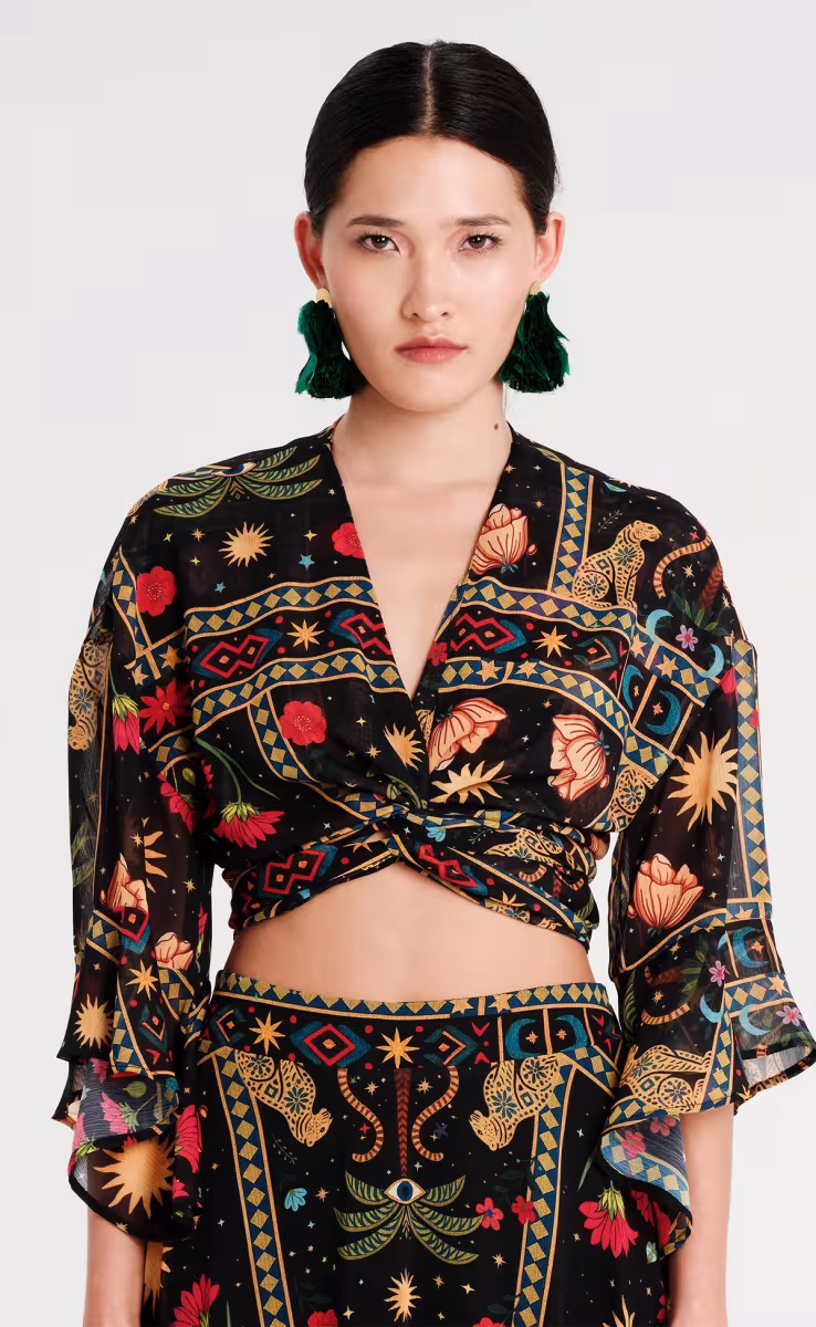 ETERNITY WRAP BLOUSE